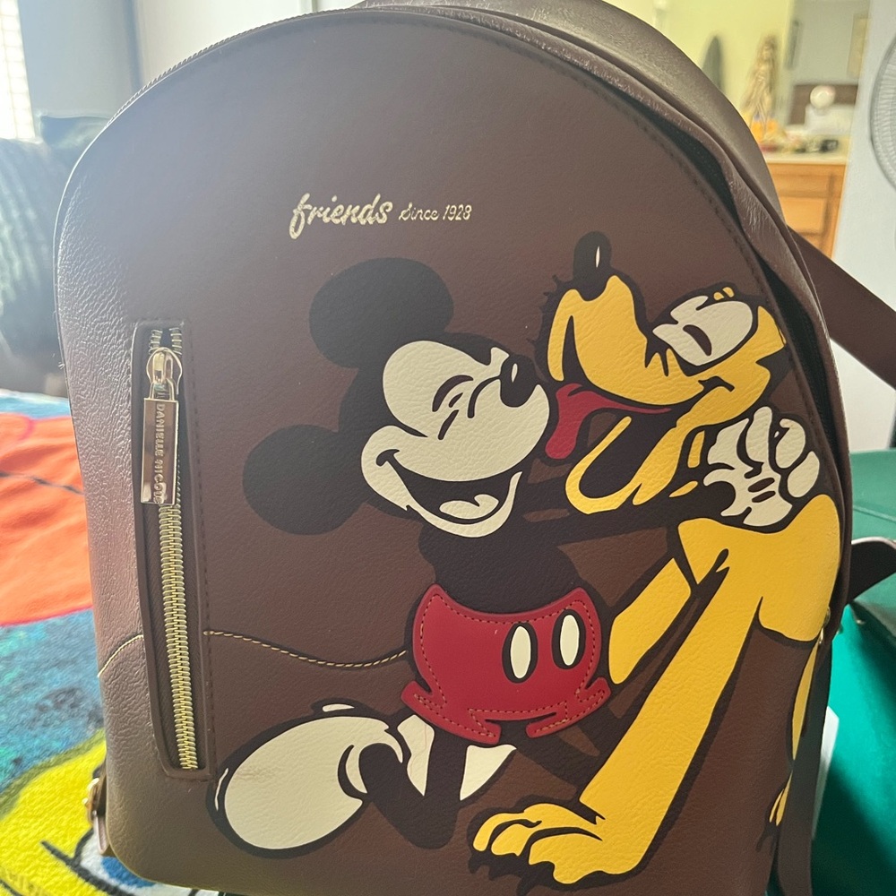 Danielle Nicole Disney backpack Mickey Mouse and Pluto